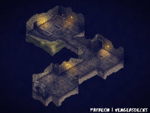 Load image into Gallery viewer, Abandoned Village Peninsula Isometric Map Pack