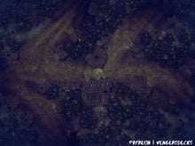 Load image into Gallery viewer, Dark Woods Hamlet Map Pack