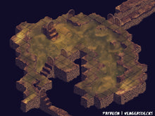 Load image into Gallery viewer, Dungeon Sewer Isometric Map Pack