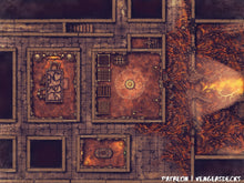 Load image into Gallery viewer, Hellish Dungeon Map Pack