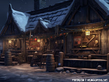 Load image into Gallery viewer, The Tavern - Maps, Encounters, Rumours, Patrons, Menus, Scenes