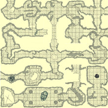 Load image into Gallery viewer, The Caverns | Modular Dungeon Map Tiles | Physical + Digital