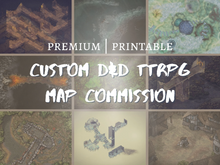 Load image into Gallery viewer, D&amp;D TTRPG Map Commission