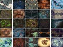 Load image into Gallery viewer, 25 Premium RPG Battle Map Bundle Pack 1