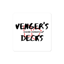 Load image into Gallery viewer, Venger's Decks Logo Sticker