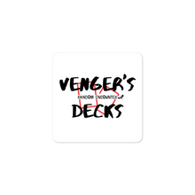 Load image into Gallery viewer, Venger's Decks Logo Sticker