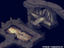 Load image into Gallery viewer, Derelict Throne Isometric Map Pack
