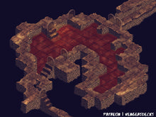 Load image into Gallery viewer, Dungeon Sewer Isometric Map Pack