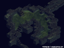 Load image into Gallery viewer, Dungeon Sewer Isometric Map Pack