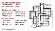 Load image into Gallery viewer, The Mycronus | A pocket solo rpg delve into the unknown