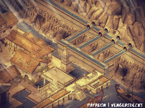 Harbour Barracks Isometric Map Pack