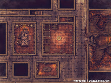 Load image into Gallery viewer, Hellish Dungeon Map Pack