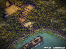 Load image into Gallery viewer, Jungle Steps Isometric Map Pack