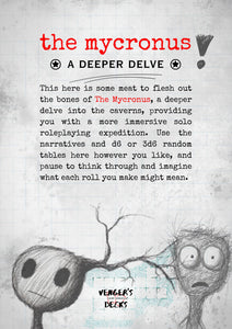 The Mycronus | A pocket solo rpg delve into the unknown