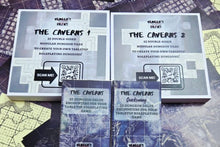 Load image into Gallery viewer, The Caverns - Modular Dungeon Map Tiles and Encounter Decks
