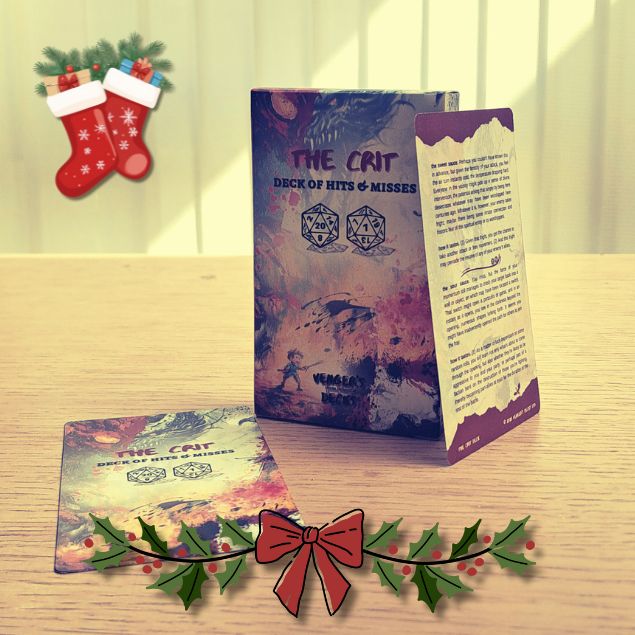 The Crit | Deck of 100 Critical Hits & Misses