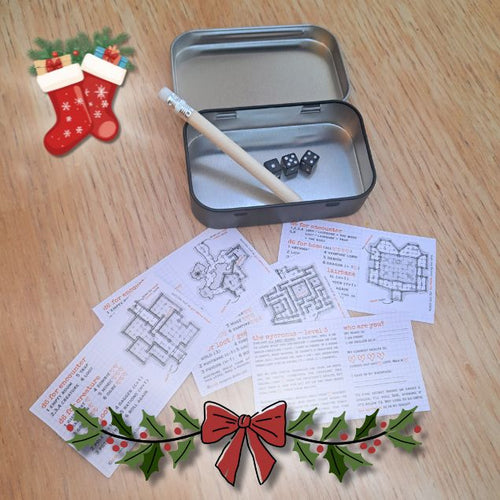 The Mycronus | A pocket solo rpg delve into the unknown