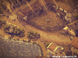 Villa Barono Isometric Map Pack