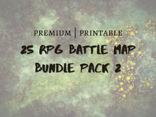 Load image into Gallery viewer, 25 Premium RPG Battle Map Bundle Pack 2