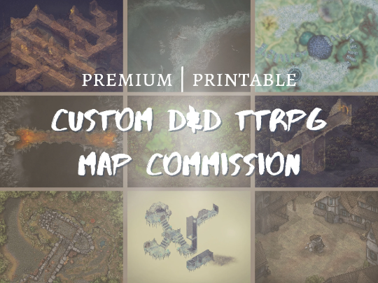 D&D TTRPG Map Commission