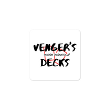 Load image into Gallery viewer, Venger&#39;s Decks Logo Sticker