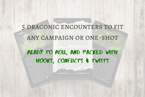 The Draconym - Green Dragon Lair One-Shot Pack (patreon download)