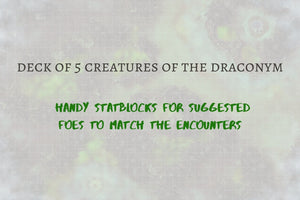The Draconym - Green Dragon Lair One-Shot Pack (patreon download)