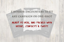 Load image into Gallery viewer, The Mists - Horror Encounter Pack (download)